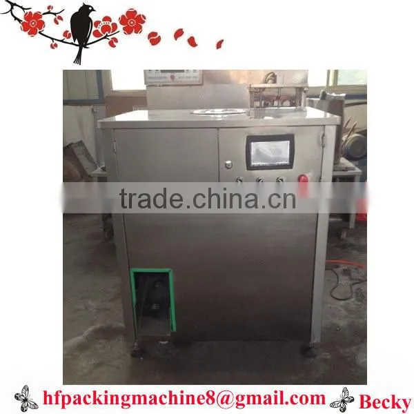 English screen Egg Tofu filling sealing packaging machine factory