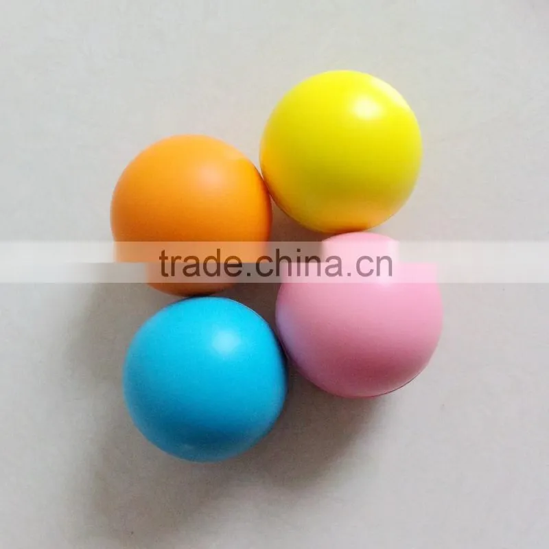 pu stress ball four colors foam ball