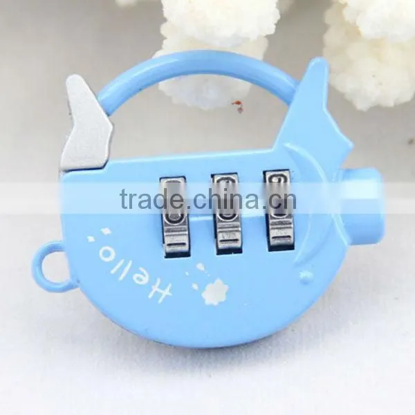 FACTORY SALE!! 2016 popular Colorful cute pig zinc lock