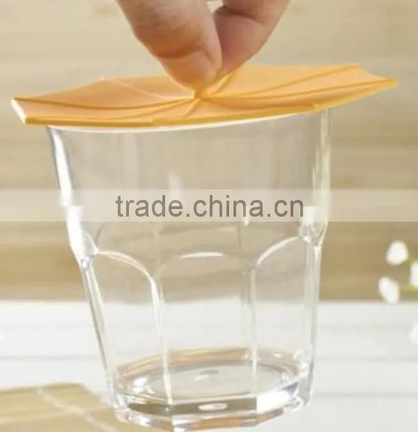 Hot Sale Bpa Free Heat Resistant Wholesale Lovely Silicone Glass Lid