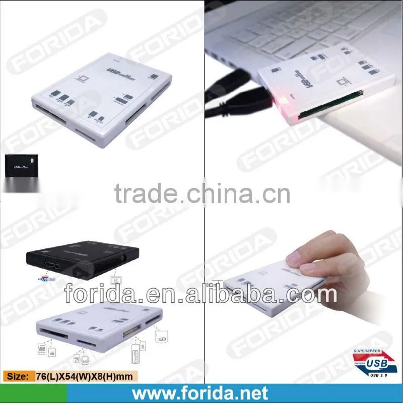 multi-functional top quality USB 3.0 card reader
