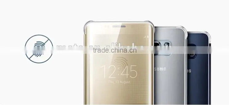 Full HD Front Smart Flip Phone Cover Transparent Phone Case For Samsung