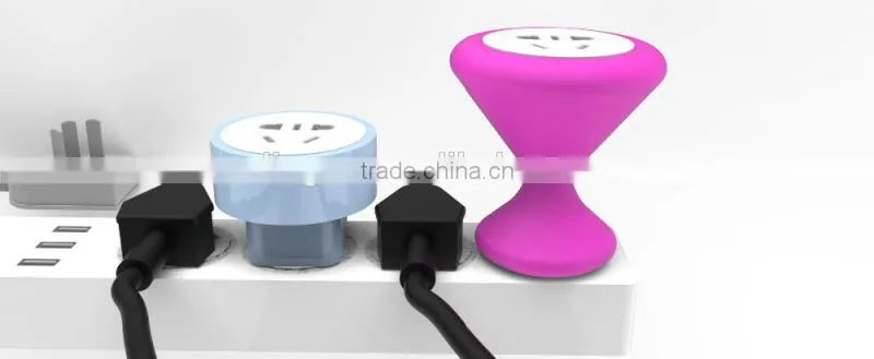 Hot Android iOS Cell Phones Tablets control cute plug wifi plug