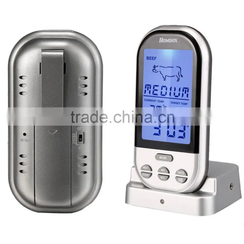 Germany Direct Shipment Homdox Digital Wireless BBQ Thermometer