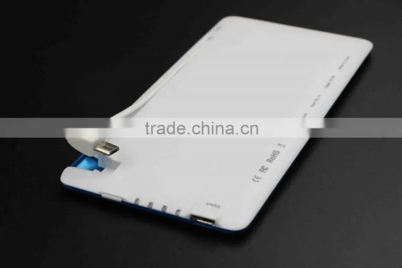 2015 innovative hot new products portable power bank real capacity