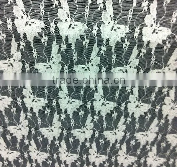 2059 butterfly lace fabric bulk lace fabric