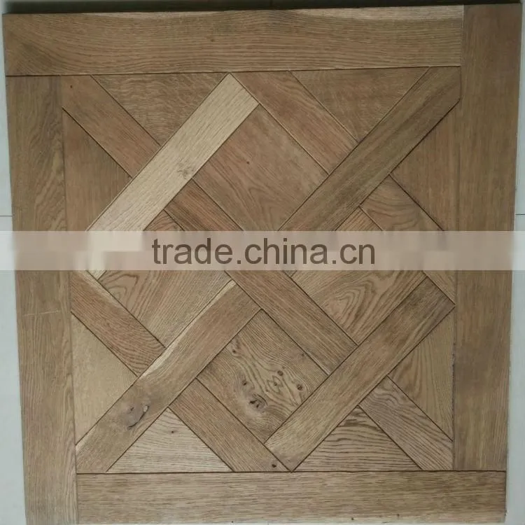 800mm width white washed versaills parquet floors in engineered flooring