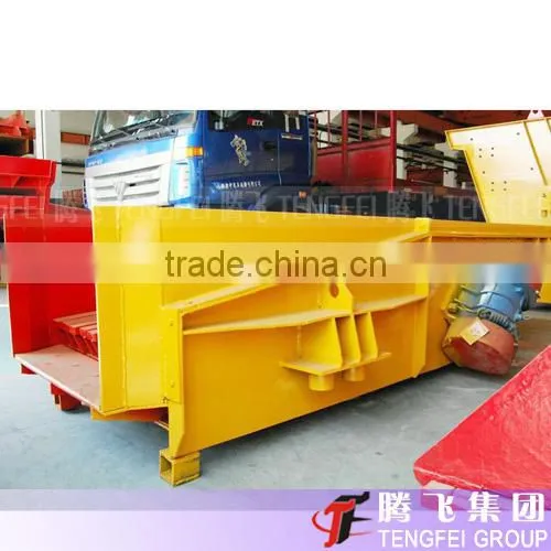 High Efficiency Using Eccentric Block Vibrating Hopper Feeder