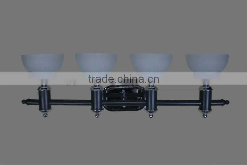 Metal chrome 4 light wall lamp/wall sconces for home decorative