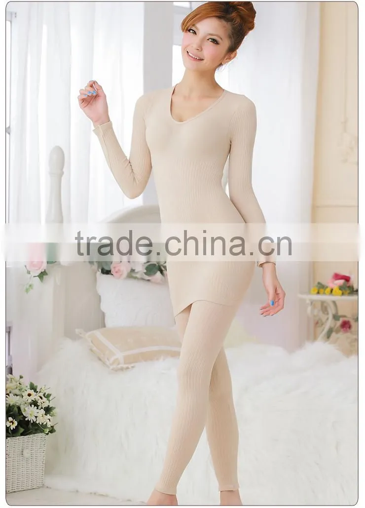 Long Johns Sets Body Slim Thermal Wear, Ladies Underwear