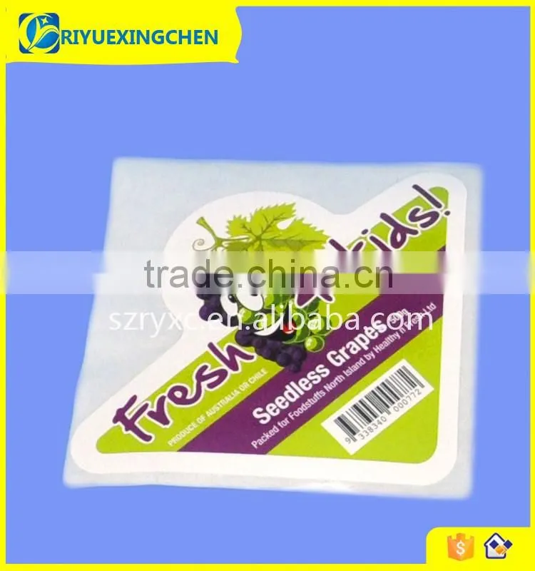 Self adhesive label sticker for farm product