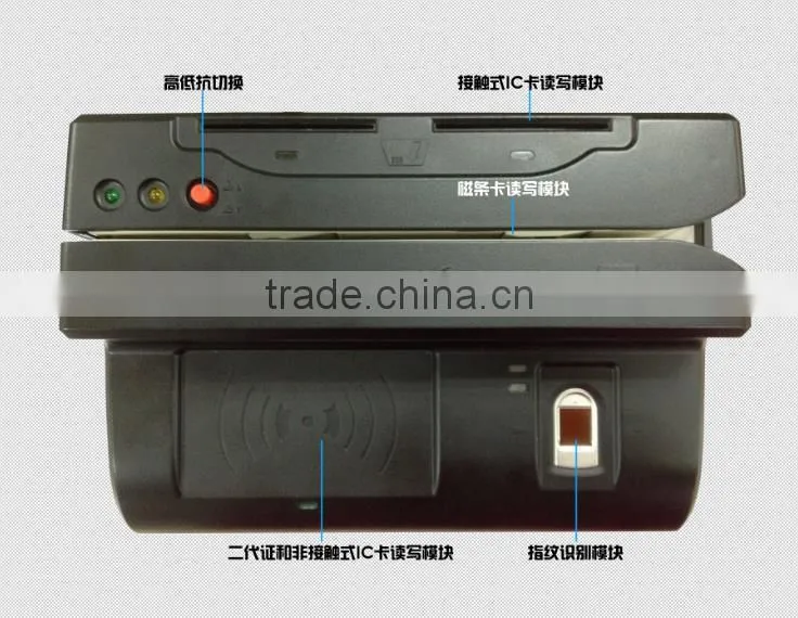 MR-500D Portable Fingerprint Reader Device 5-in-1 for Bank Voting System