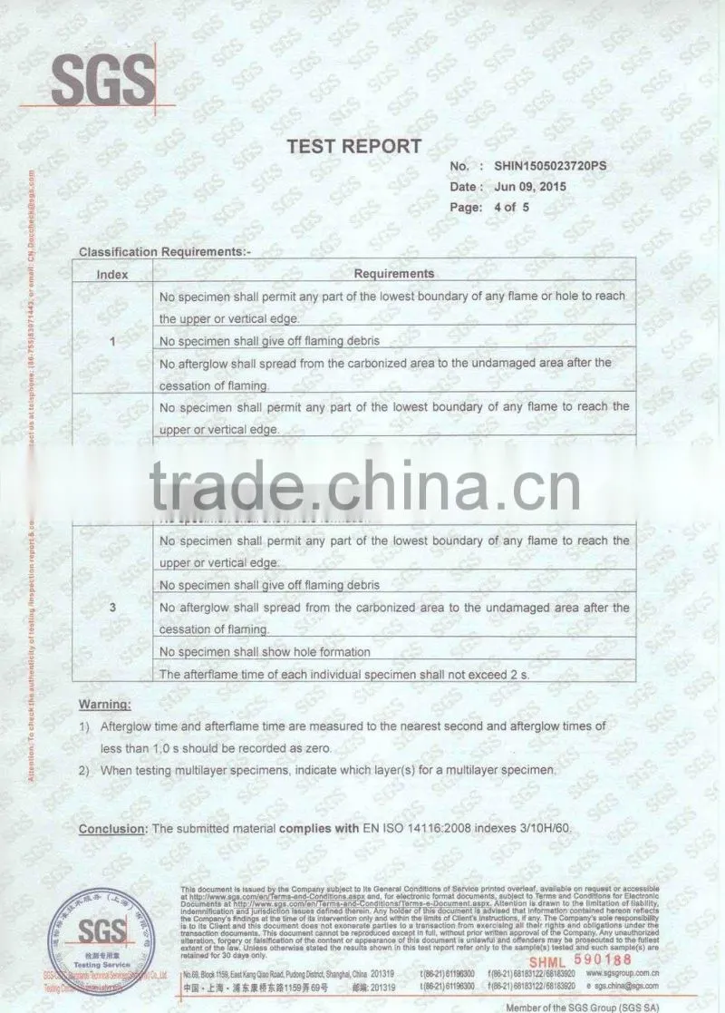 High Quality Fire Retardant Reflective Tape