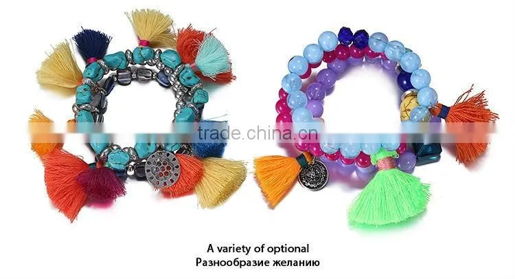 Treasure beautiful hawaiian beach spring trendy shell charm bracelet jewelry 2016