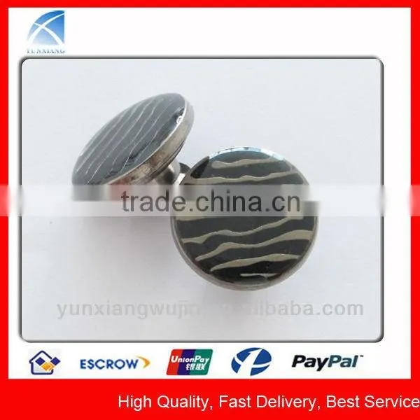 YX2063 Custom Made Fashion Metal Removable Jeans Button