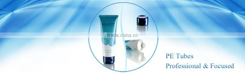 50g Oval Plasic Sunblock Tube Packaging