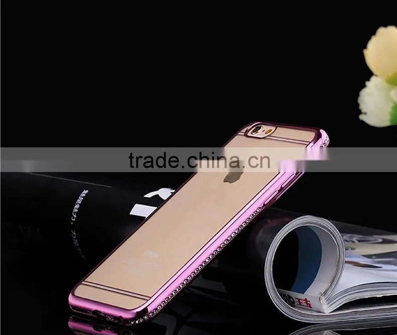 For iphone 5 5s 6s Clear Transparent Crystal TPU Soft Phone Case