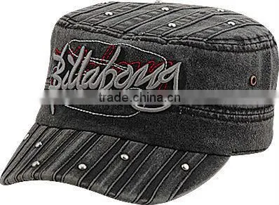 fashion cotton embroidery camouflage military cap,army cap and hat