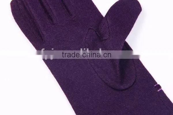 New Product Grey Color Full Touch Screen Wool Gloves/Gloves For Iphone