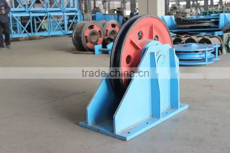 tail wheels for lifting winch