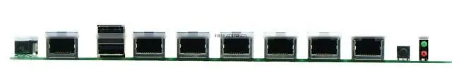 Intel B75 LGA1155 Firewall mainboard mini itx Motherboard with 6 LAN H67SL