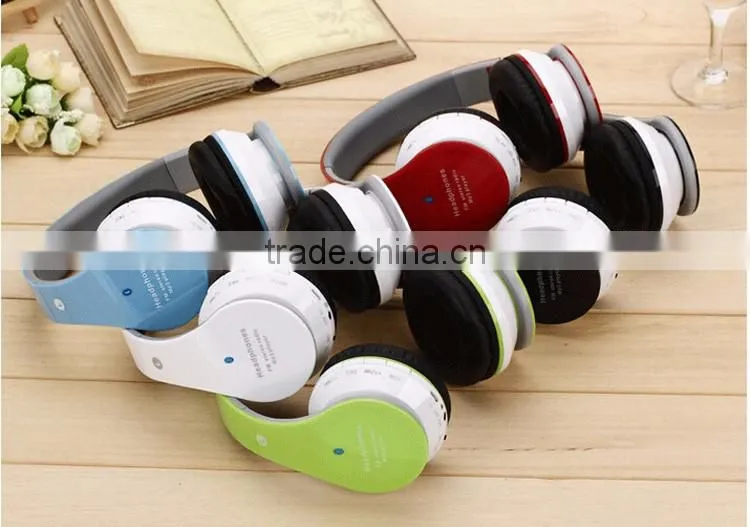 2016 new fashion wireless bluetooth stereo headphone sport bluetooth headset with competivities price