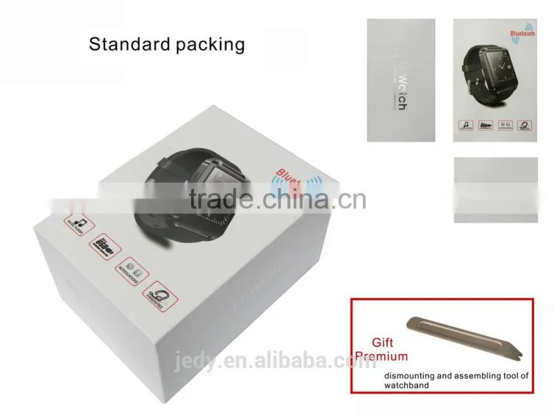Smart watch with 1.48'' TFT display U8 Bluetooth smart watch 2015 for android and IOS phones