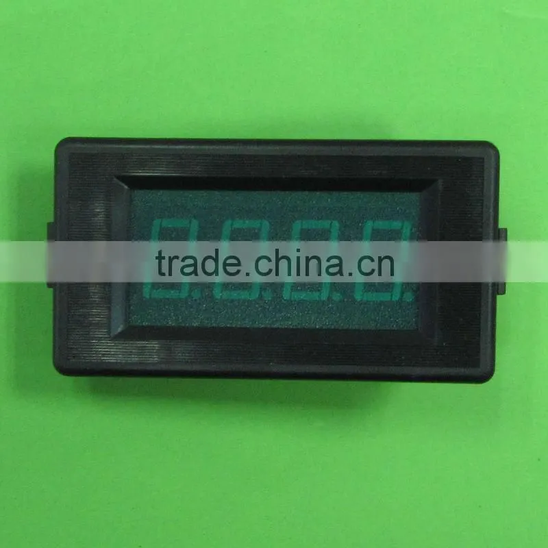 12V Dual LED display panel meter for DC voltage and DC Current Meter