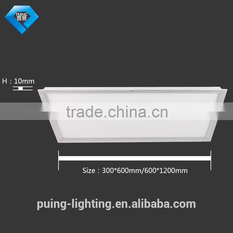 1200x300mm 36w square led recessed panel light for meeting room