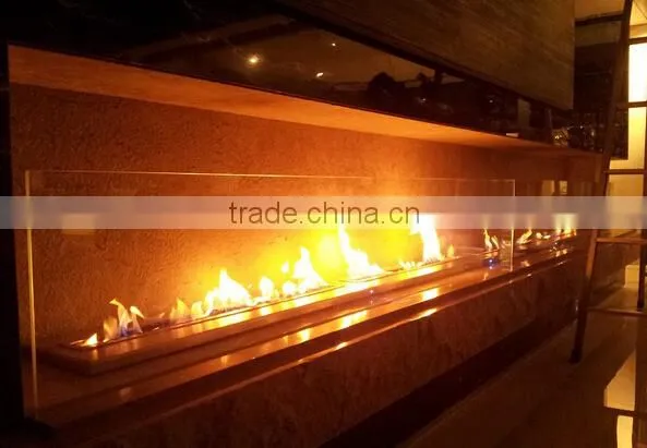 China 900X250X235mm intelligent alcohol fireplace manufacturer