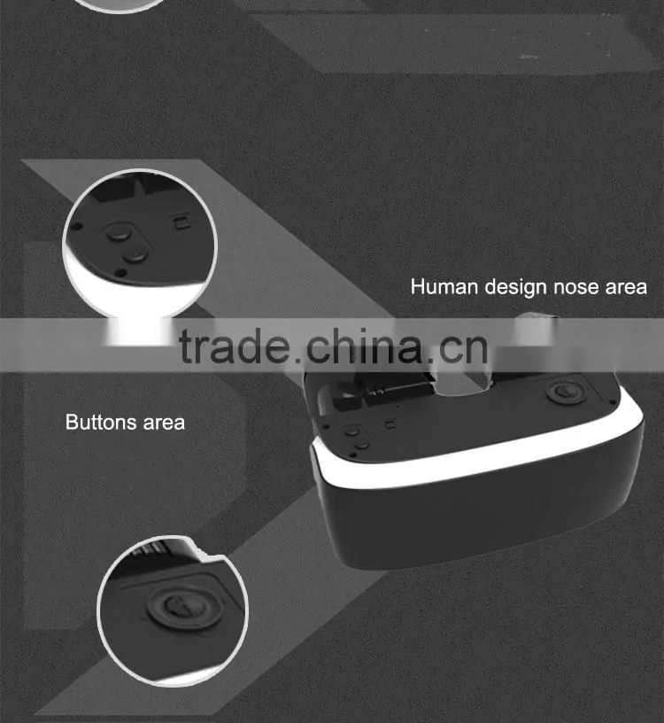 2016 HICCOO 80 Inch 3D Virtual VR Reality Sex mp4 player video glasses