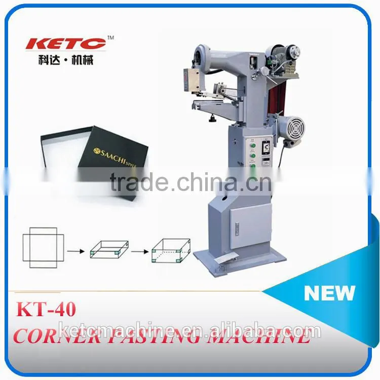 KT-40 Paperboard Rigid Box Corner Gluing Machine