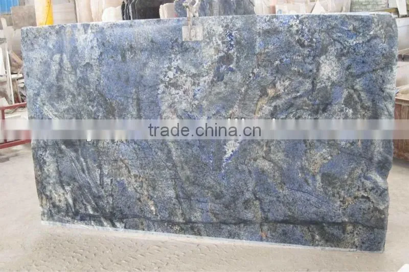 blue bahia granite slab