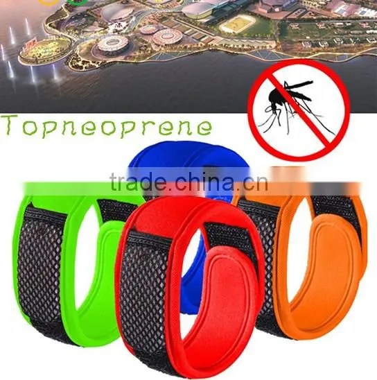 Neoprene mosquito repellent bracelet