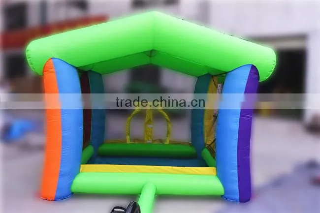 Inflatable oxford nylon bouncer castle for indoor