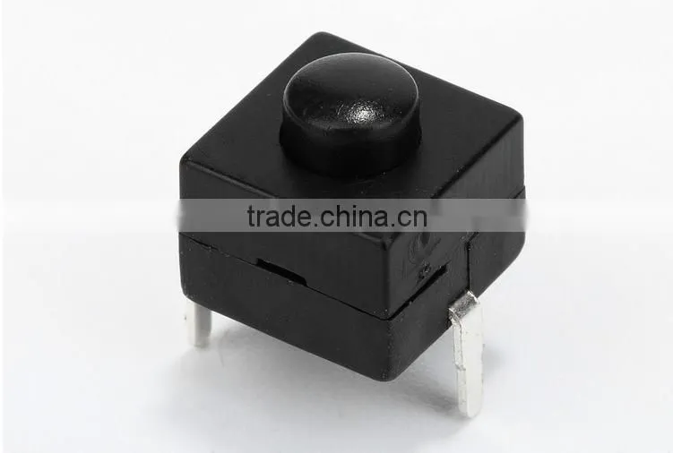 2 pin black flashlight push button switch with best price