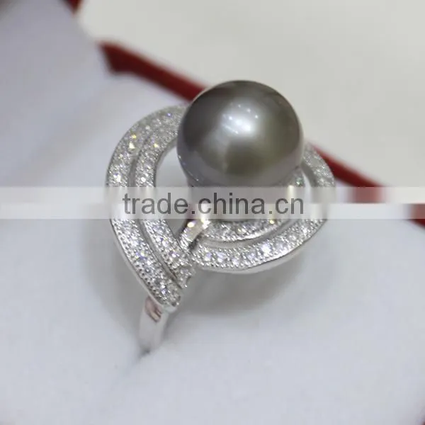 south sea pearl price natural pearl ring real 925 silver ring