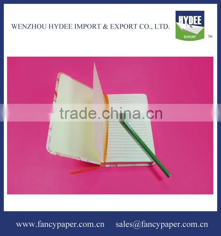 A6 Paper Notebook with Elastic Band