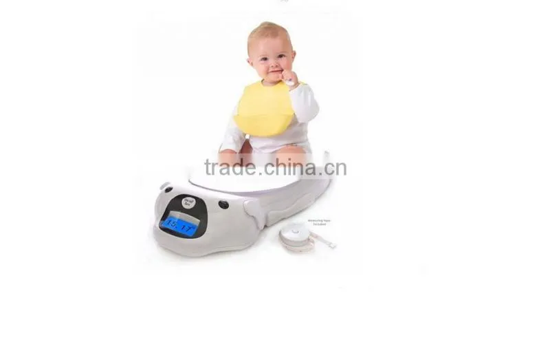 ABS material Digital baby scale, baby weighing scale with music function ABS material Digital baby scale, baby weighing scale w