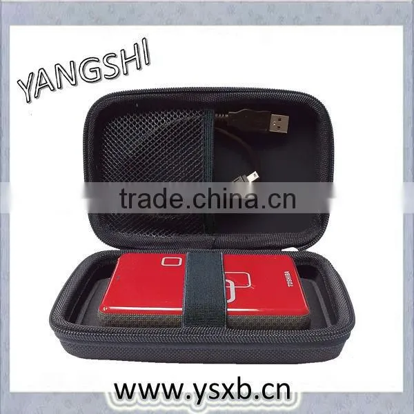 Innovative multicolour fashion hard drive external bag
