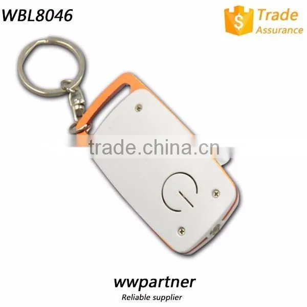 2016 Hot Sale Promotional LED Keyring Plastic