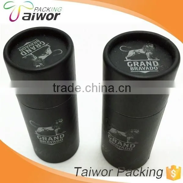 Round Paper Box for Tea Packaging Tea Box with Transparent Lid