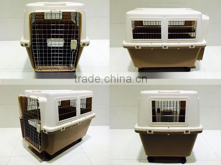 Deluxe & Eco-friendly Dog Transportation Cage --Made by Plastic