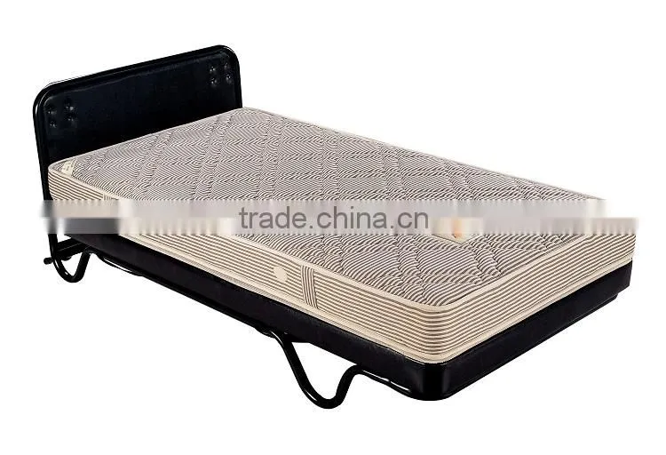 2015 Hot Sale Hospital Bed Frame, Rollaway Bed Base, Compressed Bonnell Spring Mattress AT-0315A
