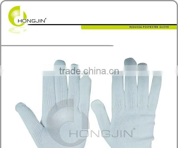100% Polyester Reusable Driving Hands Protective Working Gloves