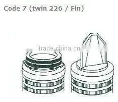 PP / cotton String wound type water filter element with fin / purifier Cartridge