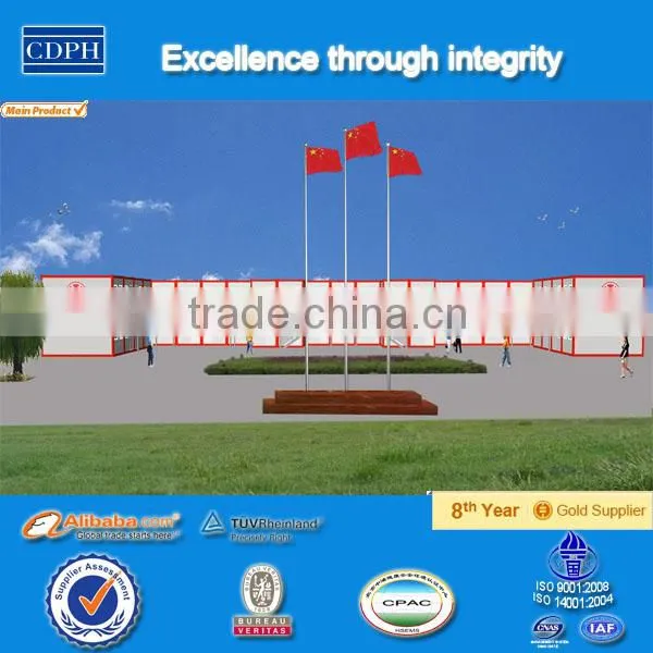Made in china security guard cabin, China Alibaba designer modular homes, China supplier low cost kit homes
