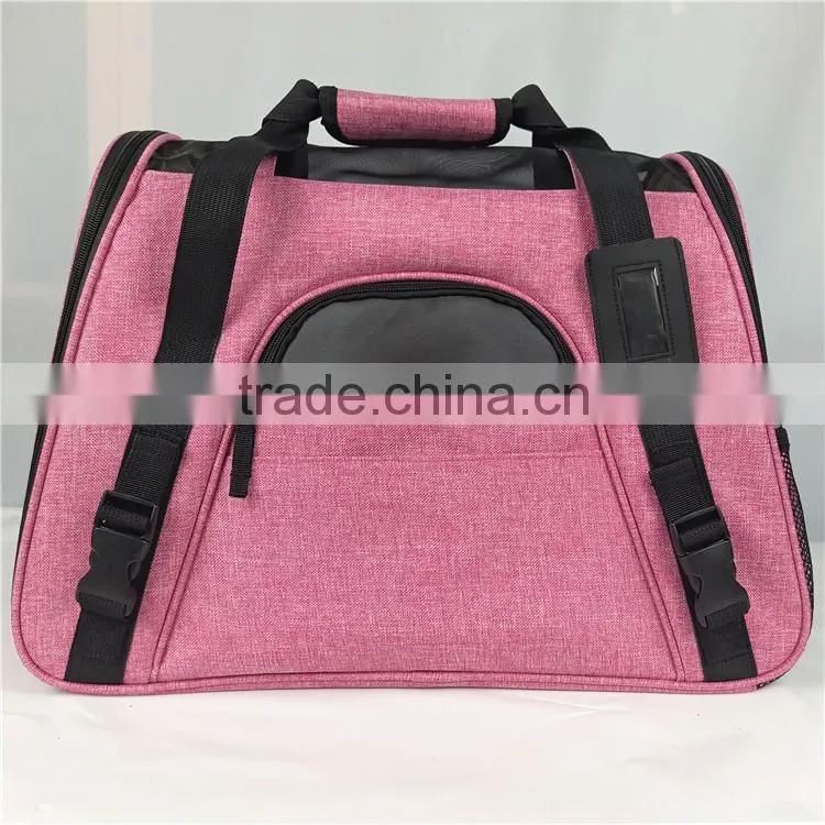 Well designed dog cage Foldable Pet Carrier shoulder bag