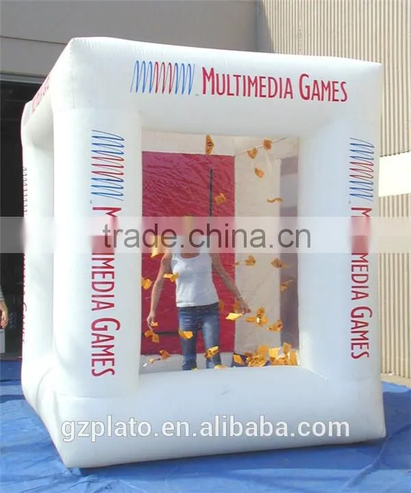 Portable inflatable cash machine / money booth 2016 new design