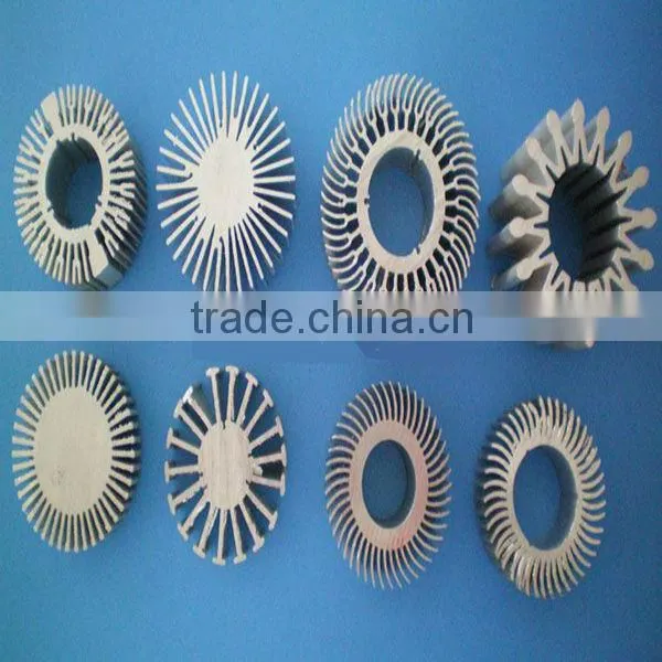 6061 6063 aluminium CPU cooling fan heatsink